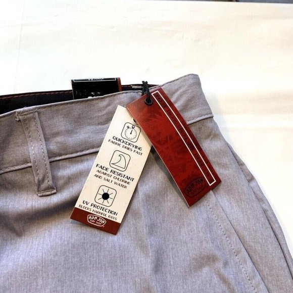 Ron Jon Surf Shop Hybrid Board Shorts Mens 44 Swim Trunks UV Land Water NWT - Picture 5 of 12